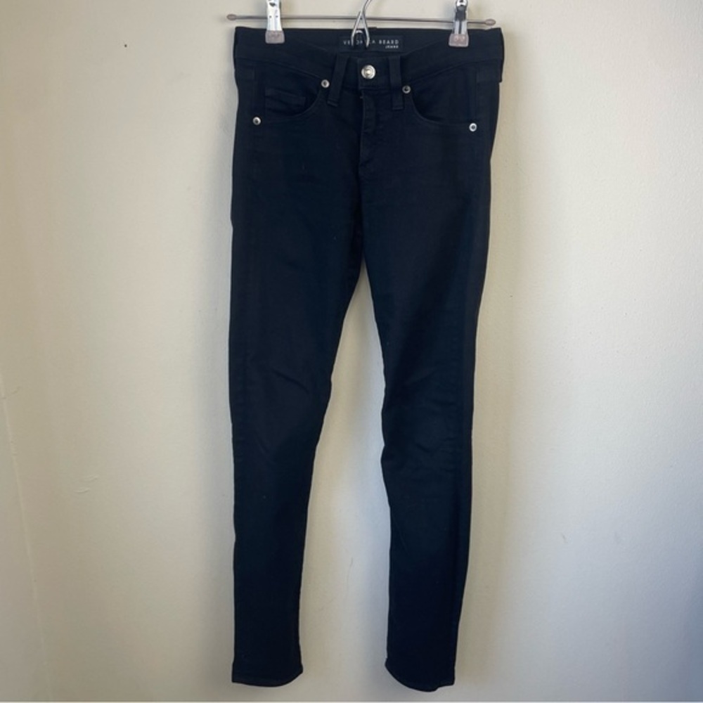 Veronica‎ Beard Brooke Mid-Rise Skinny Jeans - Picture 4 of 10